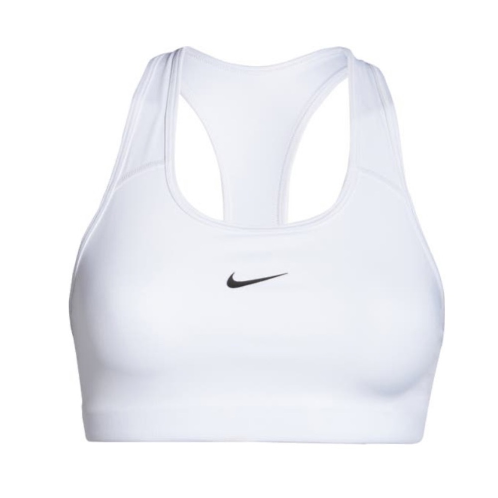 Nike White Sports Bra